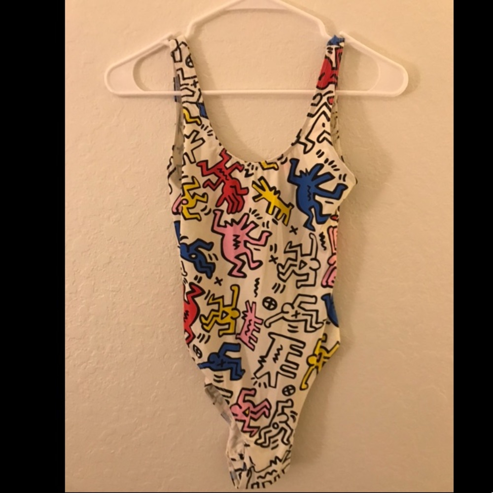 Limited Edition Keith Haring Bodysuit